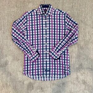 English Laundry Men’s Long Sleeve Button Down Shirt